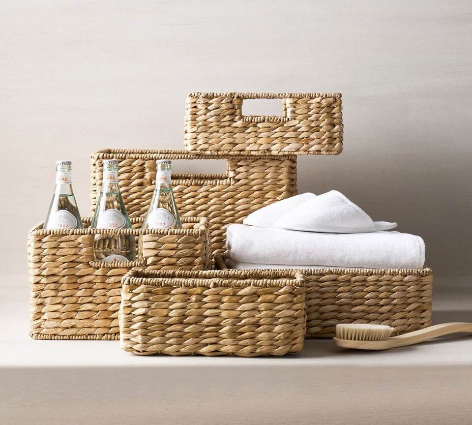 Savannah Handwoven Seagrass Utility Baskets Pottery Barn Australia